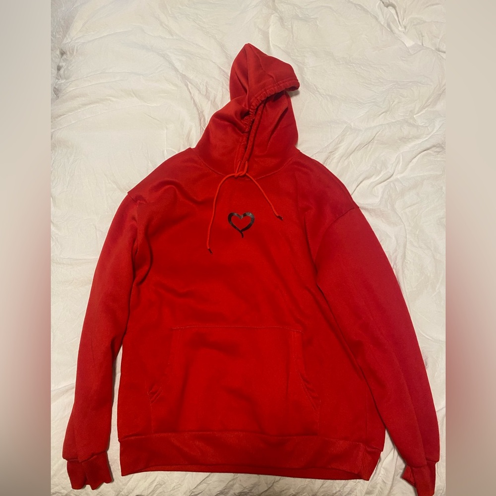Red hoodie